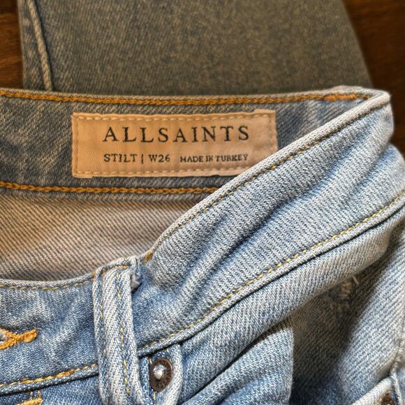 Allsaints Stilt Jeans - size 26 - Picture 5 of 6